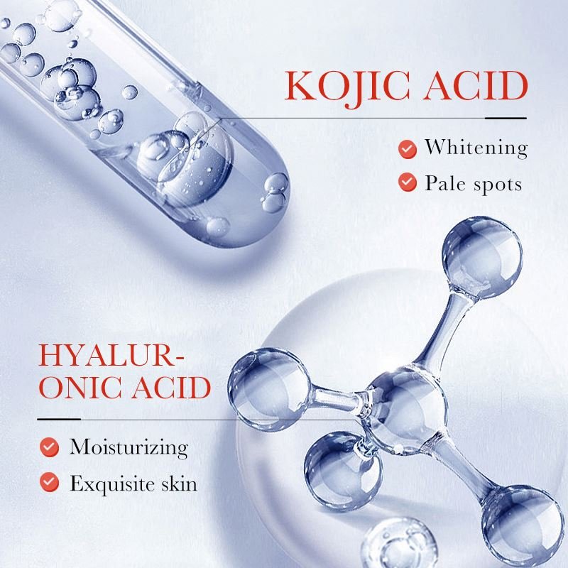 New arrival SADOER moisturize organic kojic acid face whitening cream for dark black skin