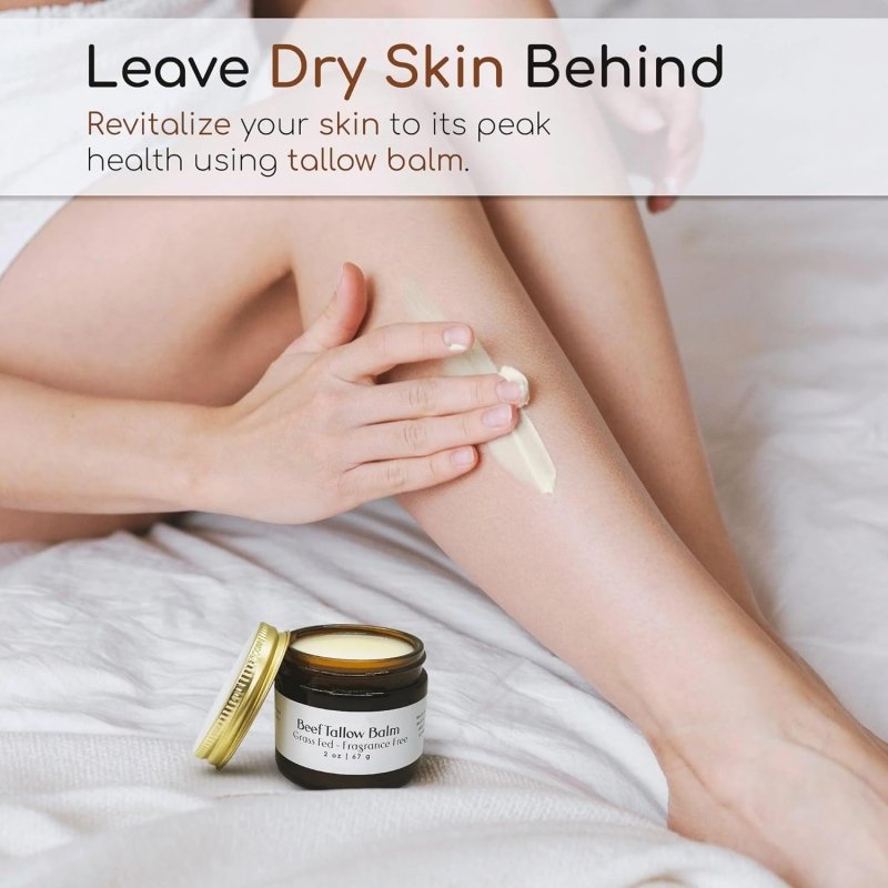 Hot Selling Whipped Tallow Face Cream Pure Suet Beef Tallow Grass Fed Non-Greasy Nourishing Tallow Cream for Sensitive Skin