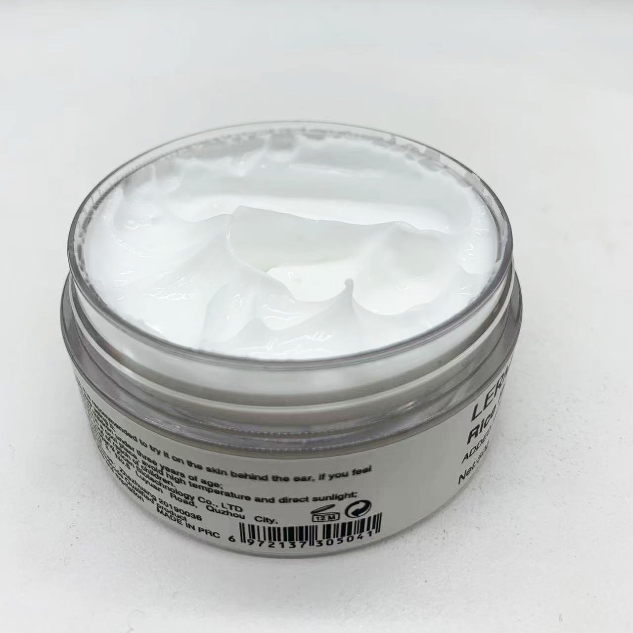 Best selling natural organic Rice raw pulp face cream 50g skin care Moisturizer Anti Aging smoothing face cream for daily care