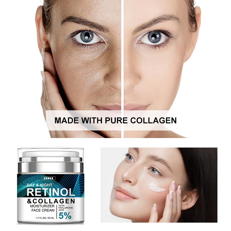 Naturals Retinol Anti Aging Cream Combats Wrinkles Fine Lines Uneven Skin Tone Rough Texture
