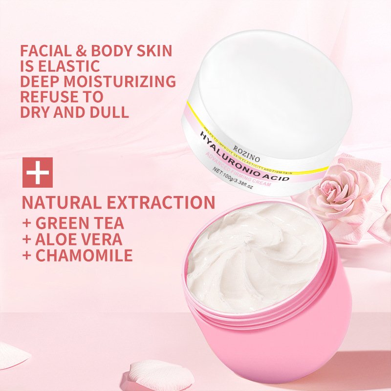 Hyaluronic Acid Moisturizing face cream Deeply hydrating, soothing, repairing and maintaining skin stability