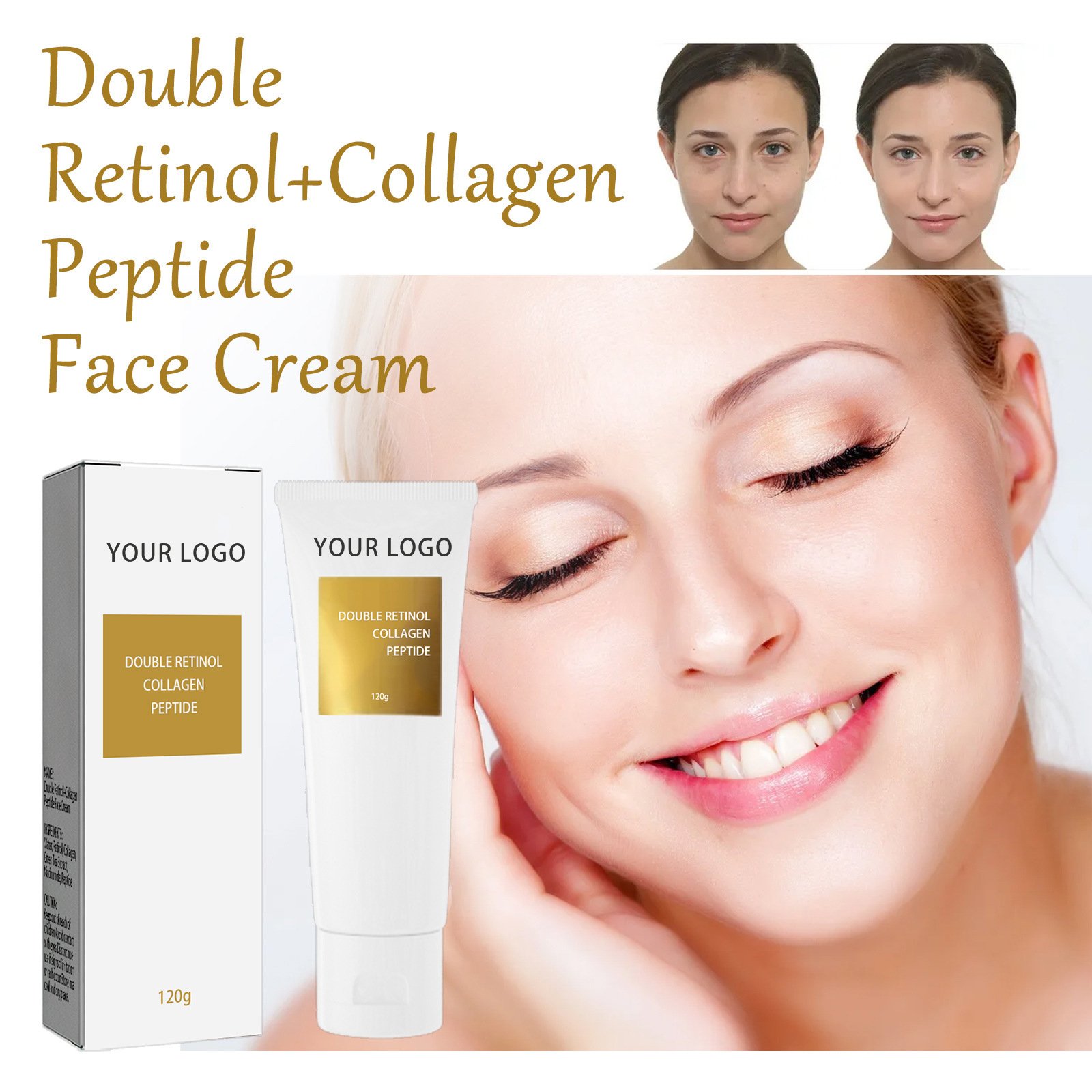 Beauty Skin Care Products collagen whitening face cream fast effective peptides cream firming anti wrinkle retinol cream