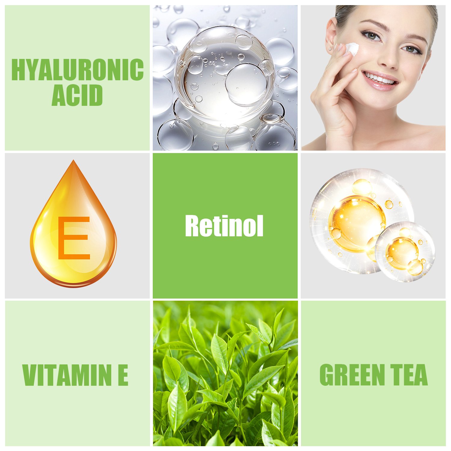 OEM/ODM High Quality Face Anti Aging Moisturizing Cream Private Label OEM Skin Care Retinol Face Cream Face Whitening Cream