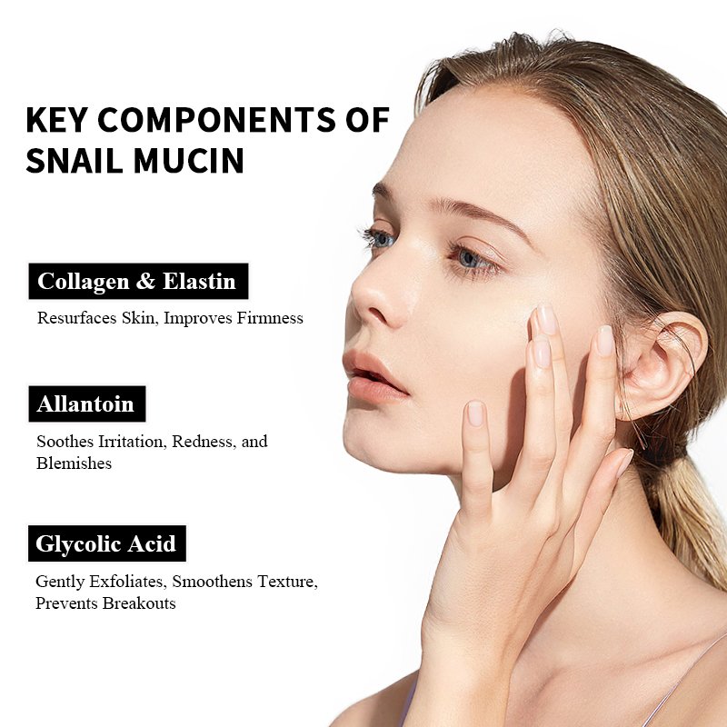 Snail Mucin Cream Moisturizer Nourish Repair Hyaluronic Acid Advanced Face Cream For All Skin Types