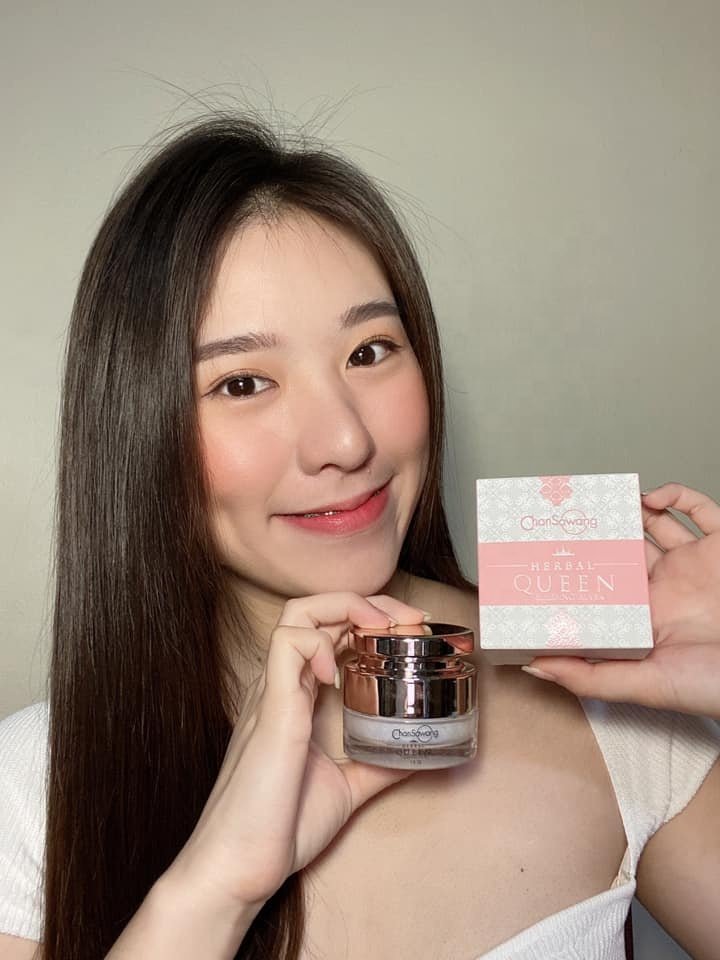 Herbal Queen Sleeping Mask Beauty Face Cream Best Whitening Night Cream for Skin Moisturizing & Anti Aging Skin Care Thailand