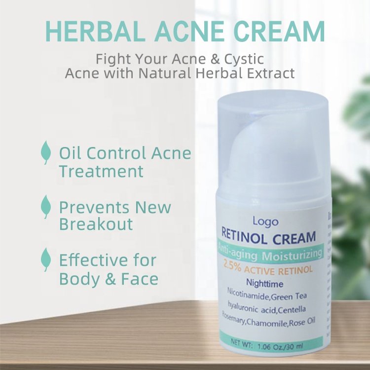 Private Label Pimples Treatment Oil Control Skin Repair Repair Acne Spot Removal Treatment Cream