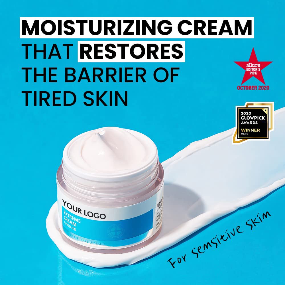 face cream deep hydrated hyaluronic acid moisturize cream lock skin water skincare product whiten skin cream