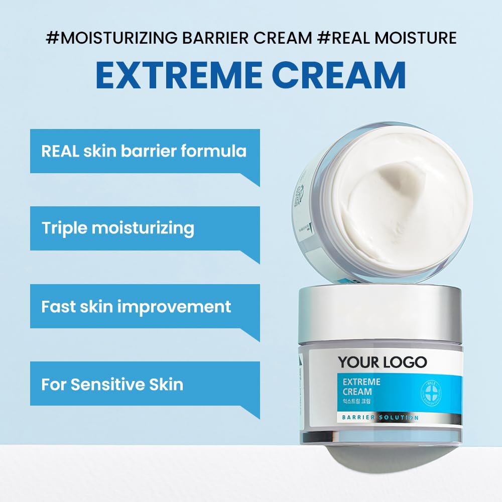 face cream deep hydrated hyaluronic acid moisturize cream lock skin water skincare product whiten skin cream