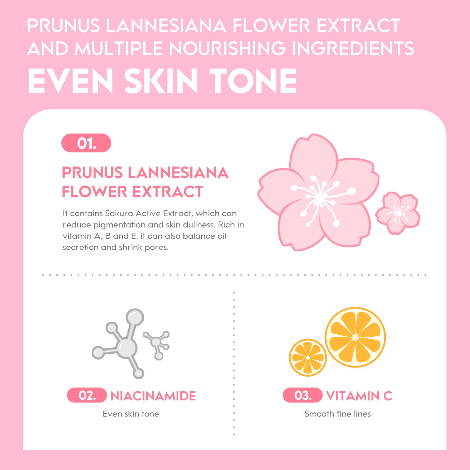 LAIKOU Japan Sakura Essence Cream 50g Antiwrinkle Daytime Makeup Primer Night Face Cream