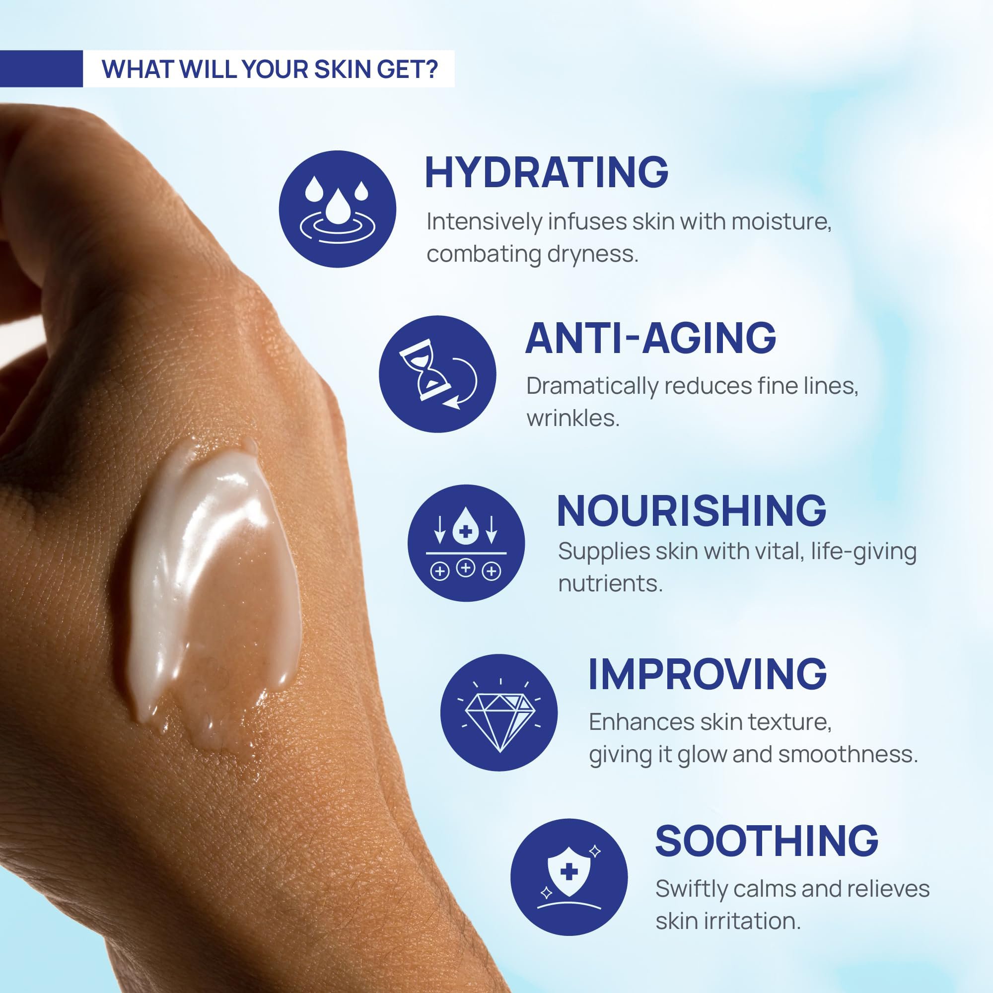 1.7 oz 50ml wholesalers natural facial skin glowing repair pigmentation removal moisturizer whitening anti aging face cream