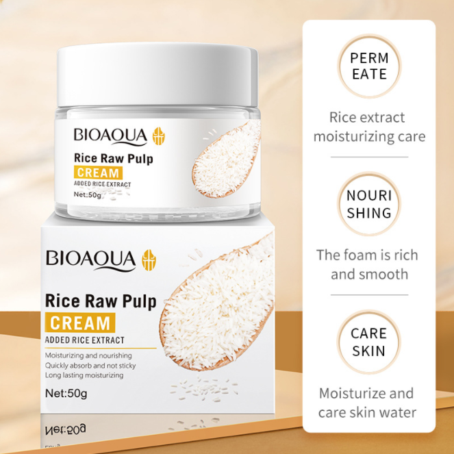 Rice Original face cream Moisturizing and Moisturizing Facial Skin Care Product