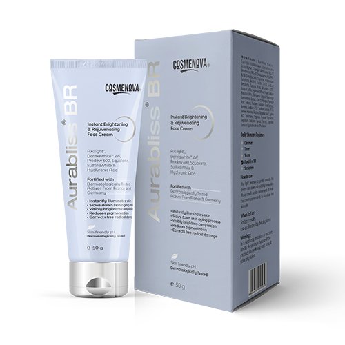 High Quality Aurabliss BR Radiance & Glow Hyaluronic Acid Brightening and Rejuvenating Face Cream