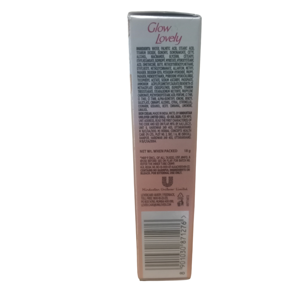 GLOW & LOVELY CREAM (INDIA) 18GM X 48 BB SPF 15 Matte Finish Glow Make-up Regular Size Female Adults Face Cream
