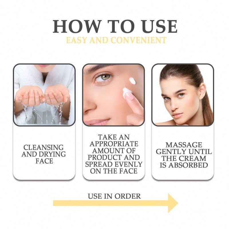 Chamomile Nourish Cream Skin Whitening Lotion Korean Anti Aging Lightening Hydrating Carnosine Anti-sugar Face Cream