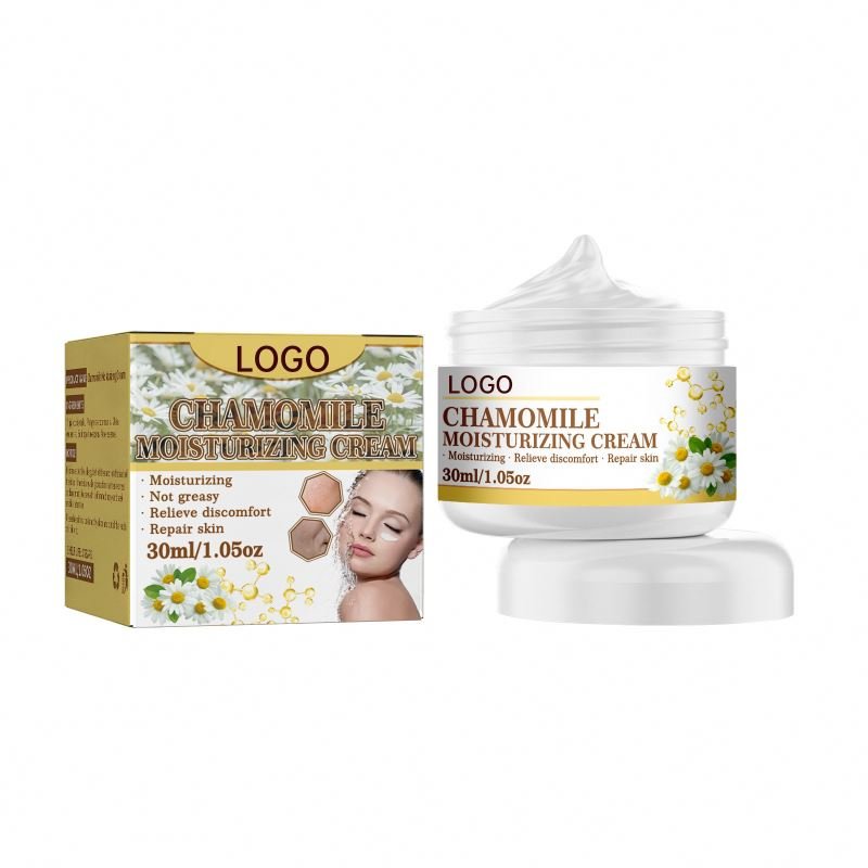 Chamomile Nourish Cream Skin Whitening Lotion Korean Anti Aging Lightening Hydrating Carnosine Anti-sugar Face Cream