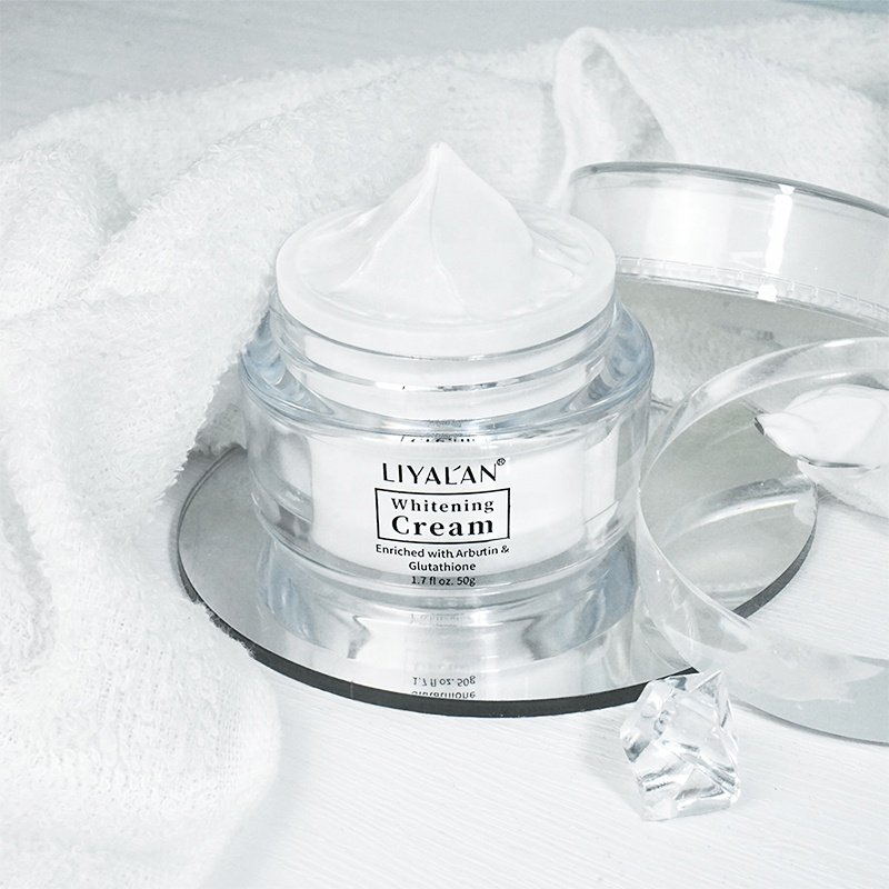 Whitening Cream Private Label Kojic Acid Arbutin Lightening Bleaching Whitening Face Cream For Dark Skin