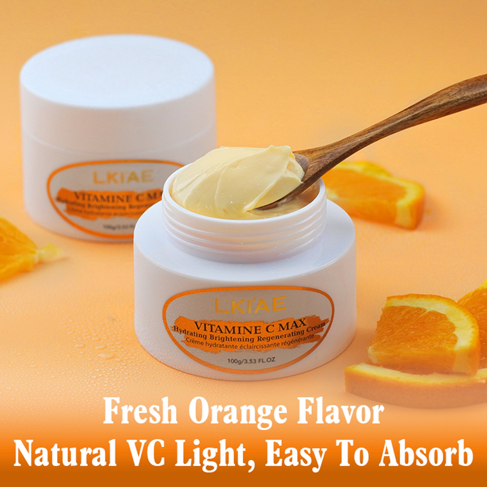 High Quality 100ml Dark Skin Bleaching Whitening Facial Cream Private Label Treatment Vitamin C&E Face Cream