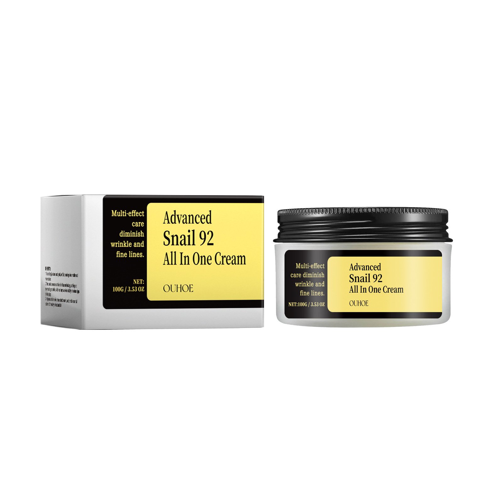 Snail Essence care skin care set improve skin quality Face cream Eye mask Essence Water cleansing gel wholesale Customization