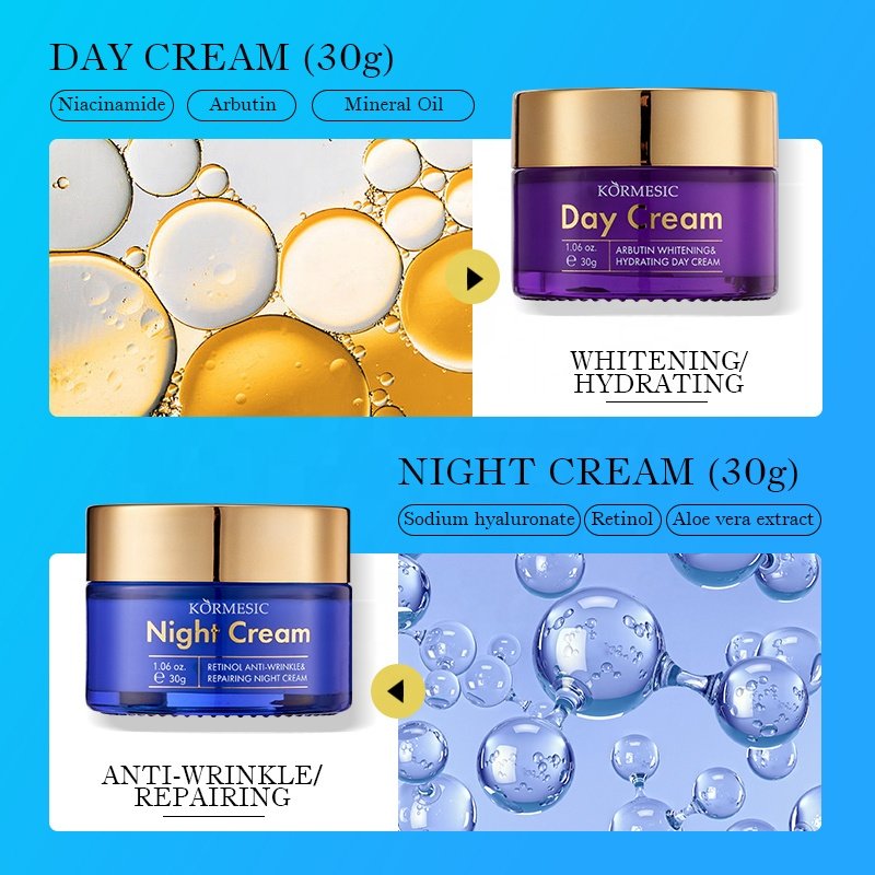 KORMESIC Whitening Cream Arbutin Day Cream Lightening Whitening Face Cream