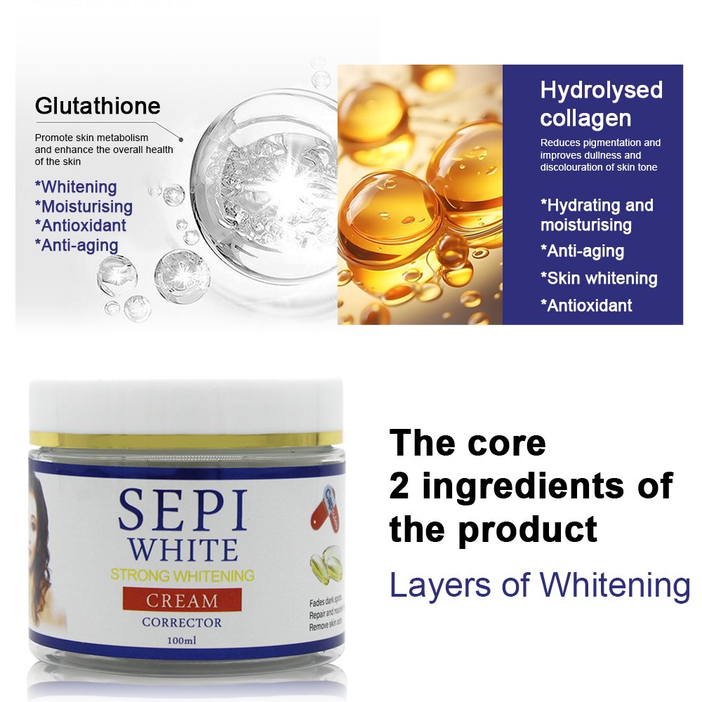 OEM/ODM Private Label Skin Body Whitening Cream Fades Dark Spots Moisturizing Anti Aging Collagen Beauty Face Cream