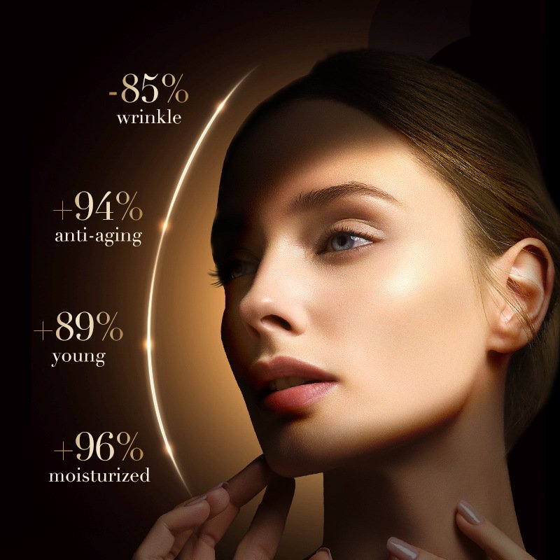 Natural Ingredient Coffee Extract Retinol Caffeine Face Cream for Anti-wrinkle (50g)