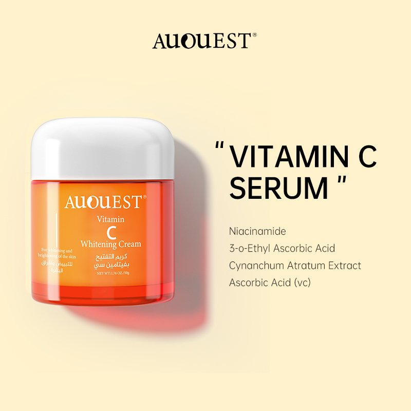 OEM Private label organic Anti Dark Spot Aging Moisturizer Brightening Whitening Lightening Vitamin C face cream