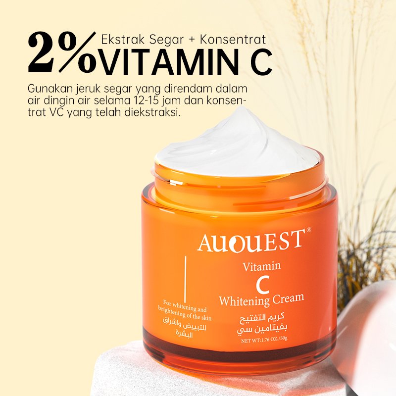 OEM Private label organic Anti Dark Spot Aging Moisturizer Brightening Whitening Lightening Vitamin C face cream