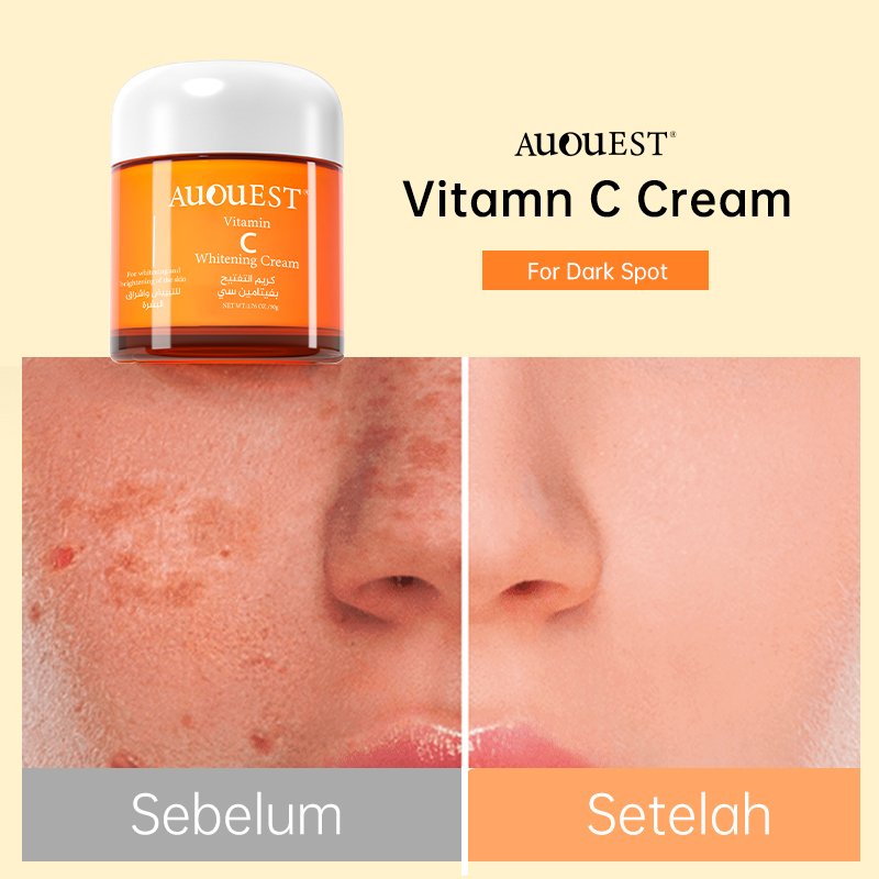 OEM Private label organic Anti Dark Spot Aging Moisturizer Brightening Whitening Lightening Vitamin C face cream