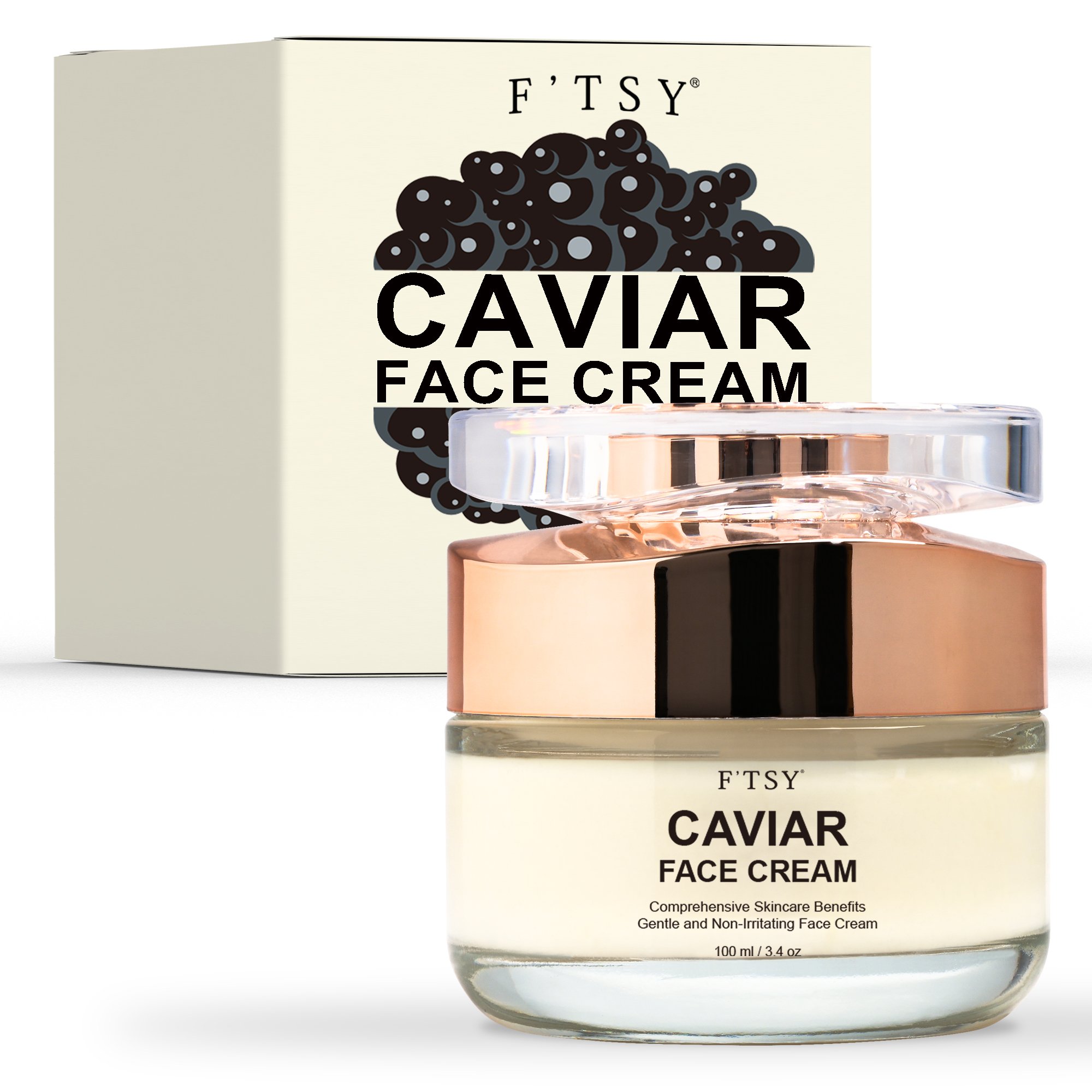 Wholesale Oem Whitening Moisturizing Anti-Wrinkle Caviar Cream Firming Lifting Face Cream