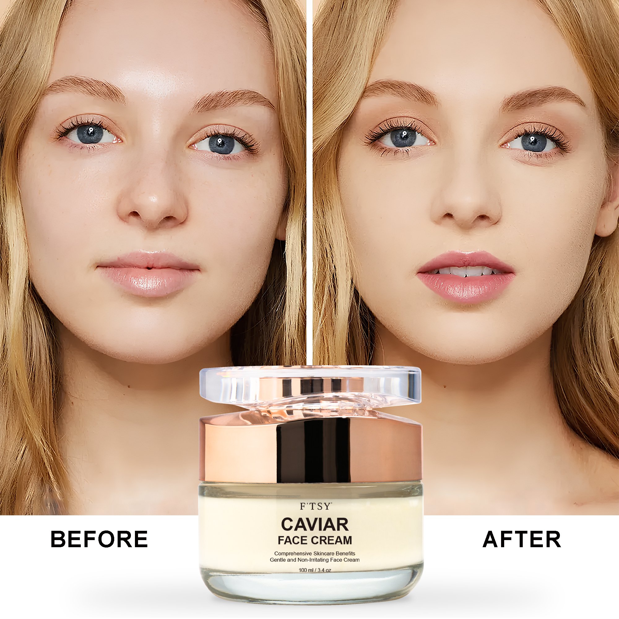 Wholesale Oem Whitening Moisturizing Anti-Wrinkle Caviar Cream Firming Lifting Face Cream