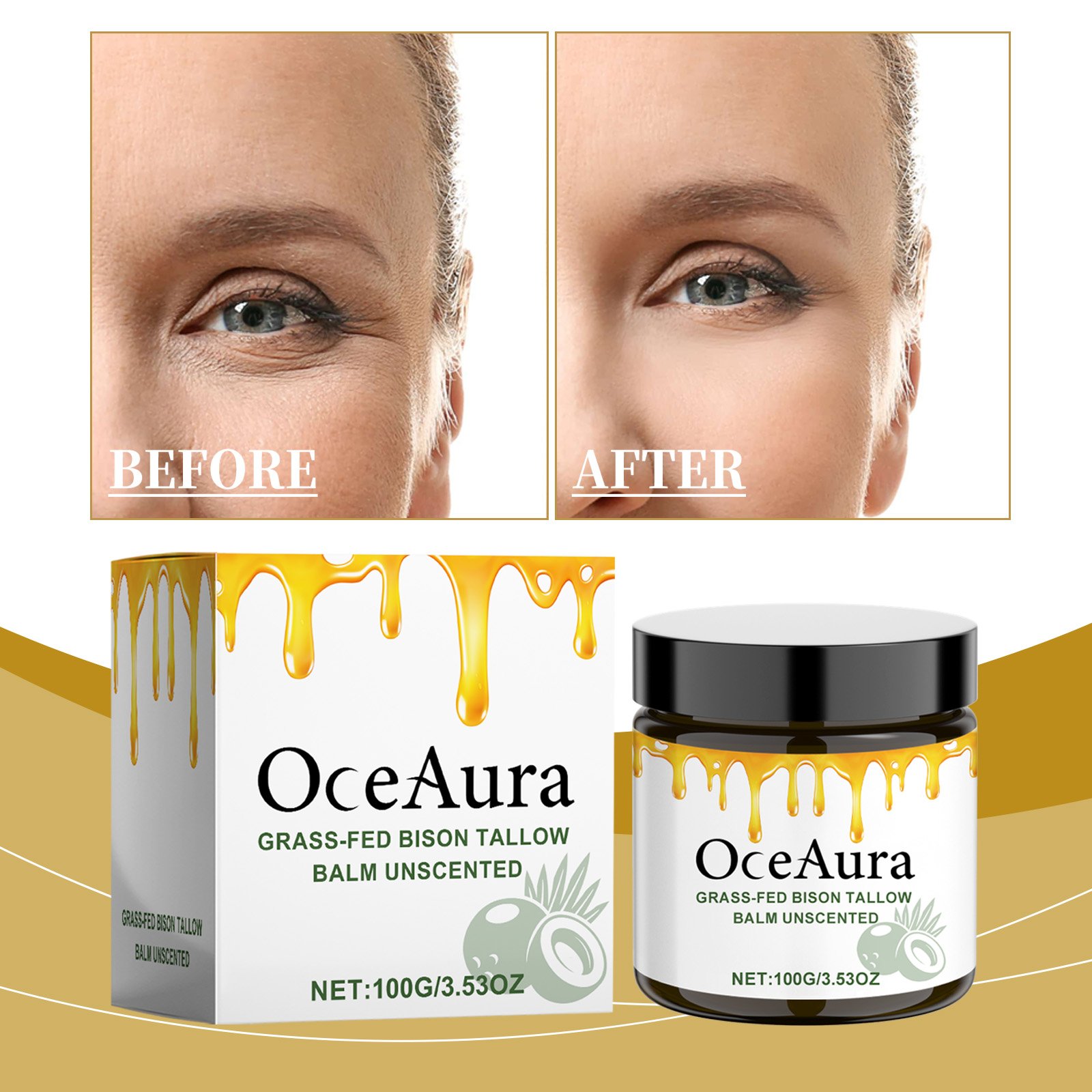 Oceaura Custom Face Cream Natural Softening Face Cream Nourishing Honey Face Cream