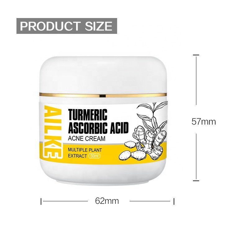 Ailke Turmeric Creams Best Anti Aging Pimple Beauty Products Skin Care Acne Face Cream For Women