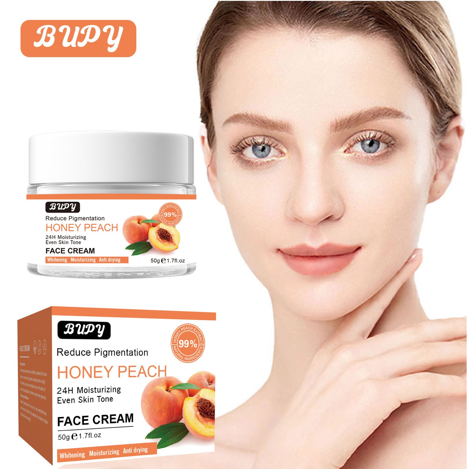 Cheap Beauty Face Cream honey peach face moisturize Cream