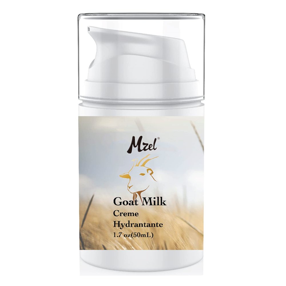 Private Label Goat Milk Moisturizer Premium Face Day and Night Cream to Reduce Wrinkles & Fine Lines