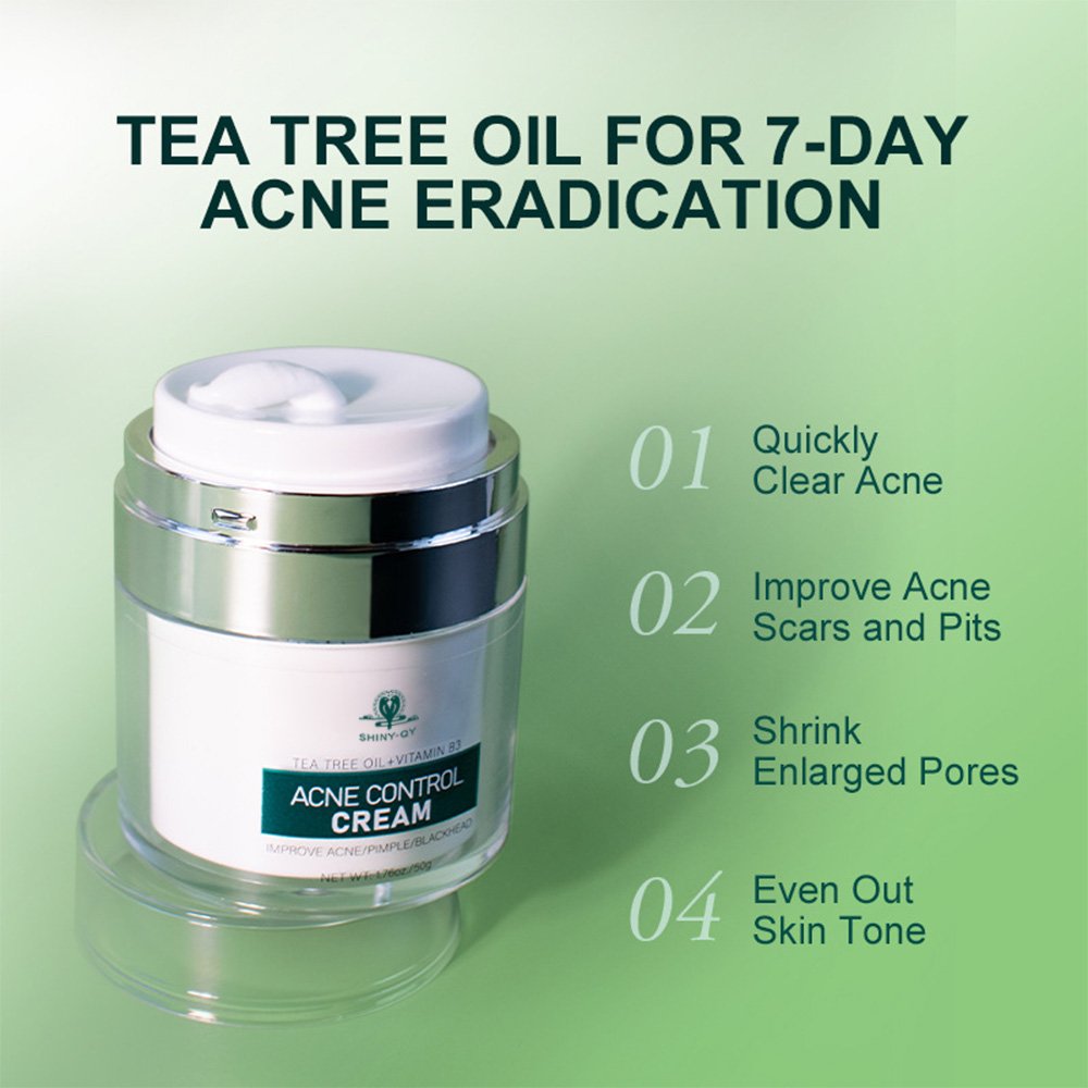 Private Label Anti Aging Control Acne Pimple Remove Anti Tea Tree Acne Treatment Face Cream