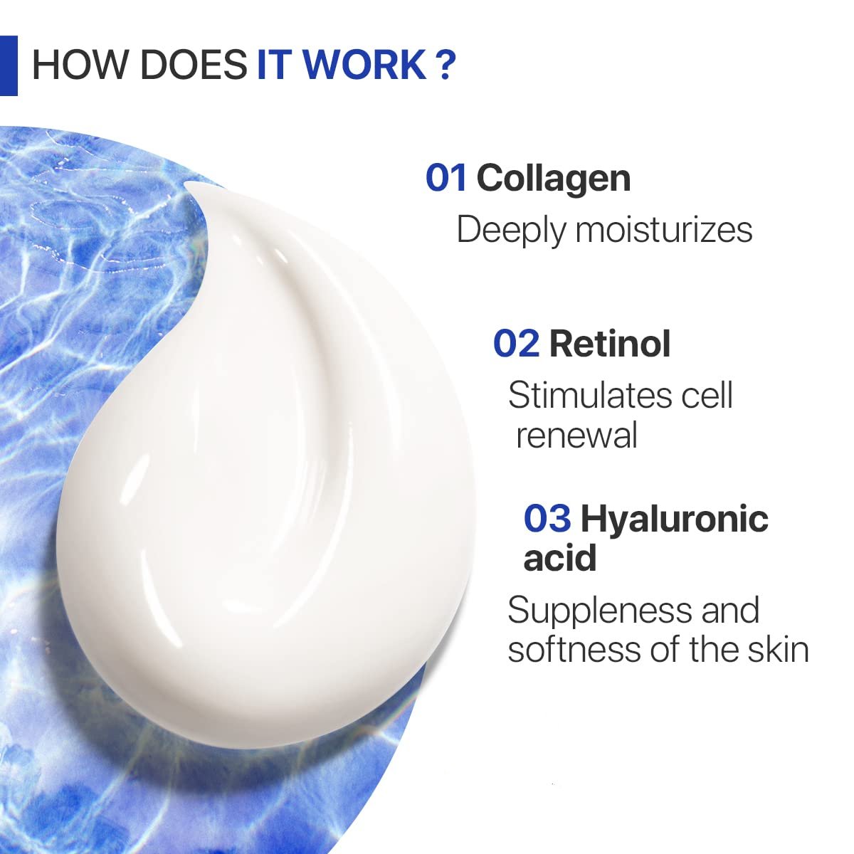 K OEM/ODM Organic Collagen Vegan Cream Day Night Lightening Whitening Hydrating Cream For Face Anti Aging Anti Wrinkle Cream