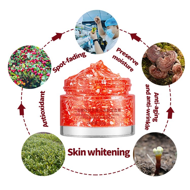 Contains Precious Black Ganoderma Lucidum Eessence Nourish Natural Beauty Dragon Blood 1 Minter Whitening Brightening Face Cream