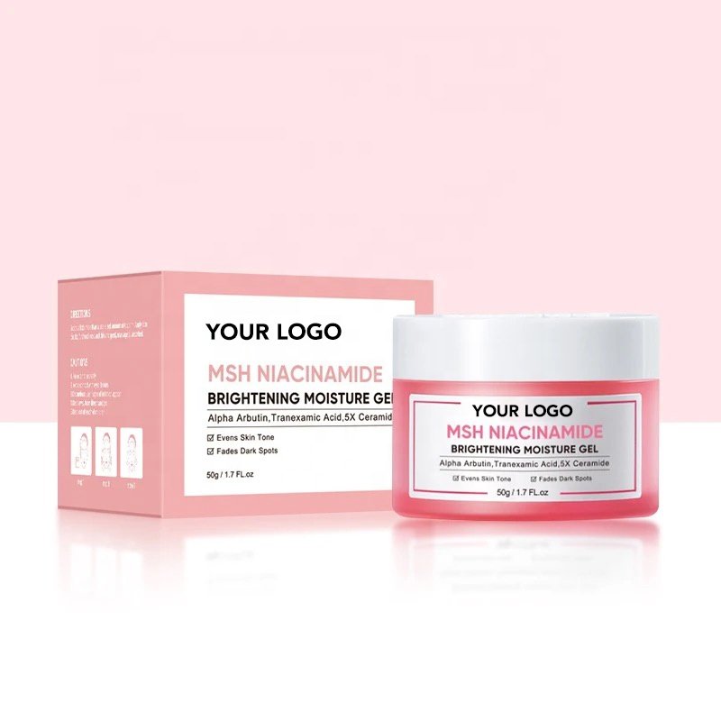 Hot Selling Face Whitening Cream Glowing Skin Private Label Hydrating Moisturizing Niacinamide Face Cream