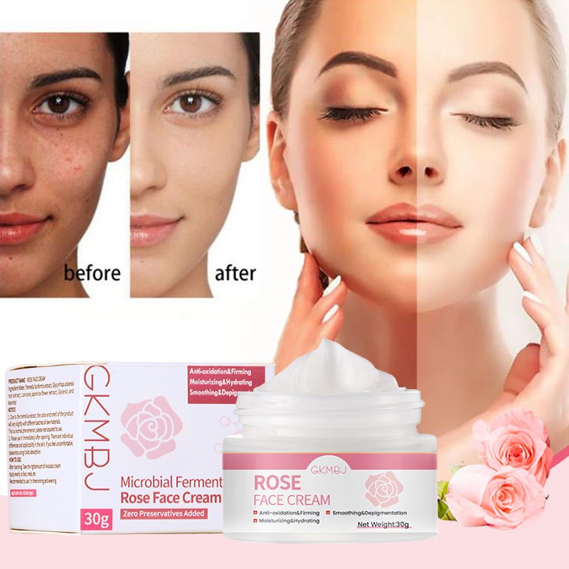 microbial ferment skin care,tremella dark stay up late lightening dark spot rough skin wrinkle remover,whitening rose face cream