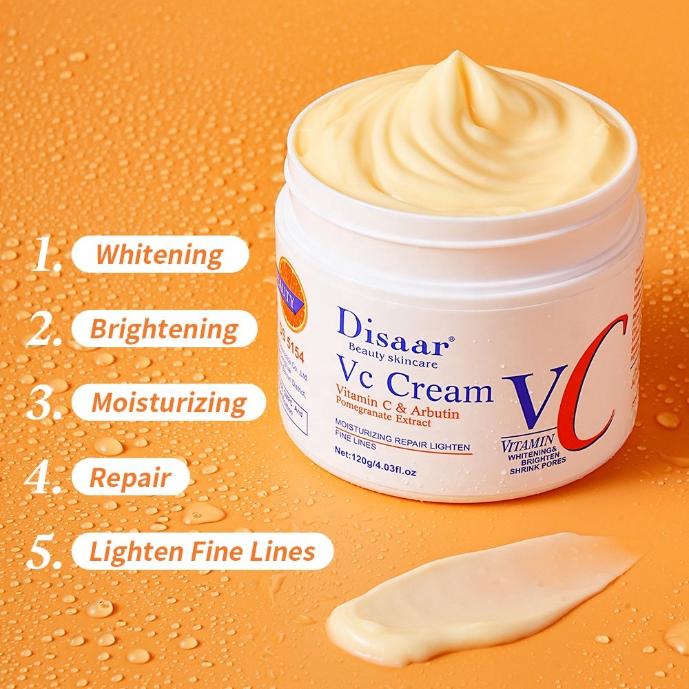 Disaar Vitamin C Skin Whitening Moisturizer Face Cream Day And Night Facial Cream For Skin Brighten Moisture