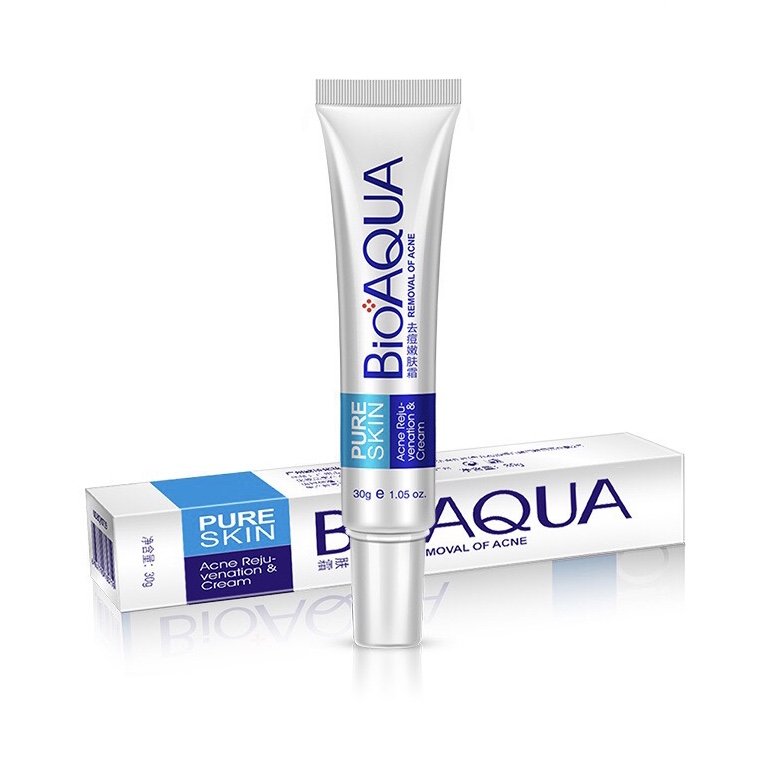 BIOAQUA acne cream 30g pure skin acne removal essential cream moisturizing oil control anti-acne treatment face cream