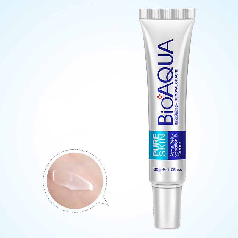 BIOAQUA acne cream 30g pure skin acne removal essential cream moisturizing oil control anti-acne treatment face cream
