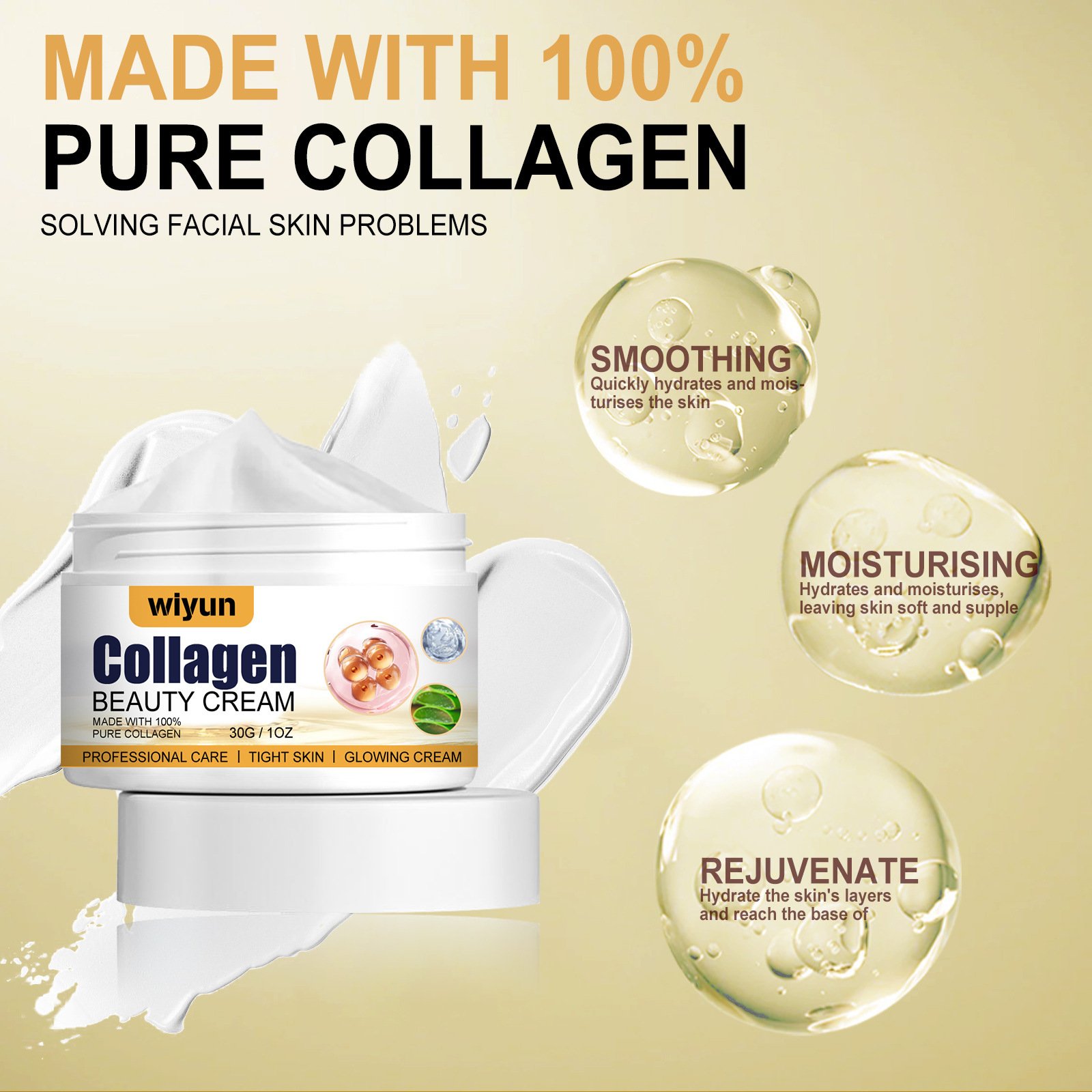 wholesale Collagen Firming Anti-Wrinkle Cream Tendering Brightening Skin Anti-Aging Moisturizing face Cream