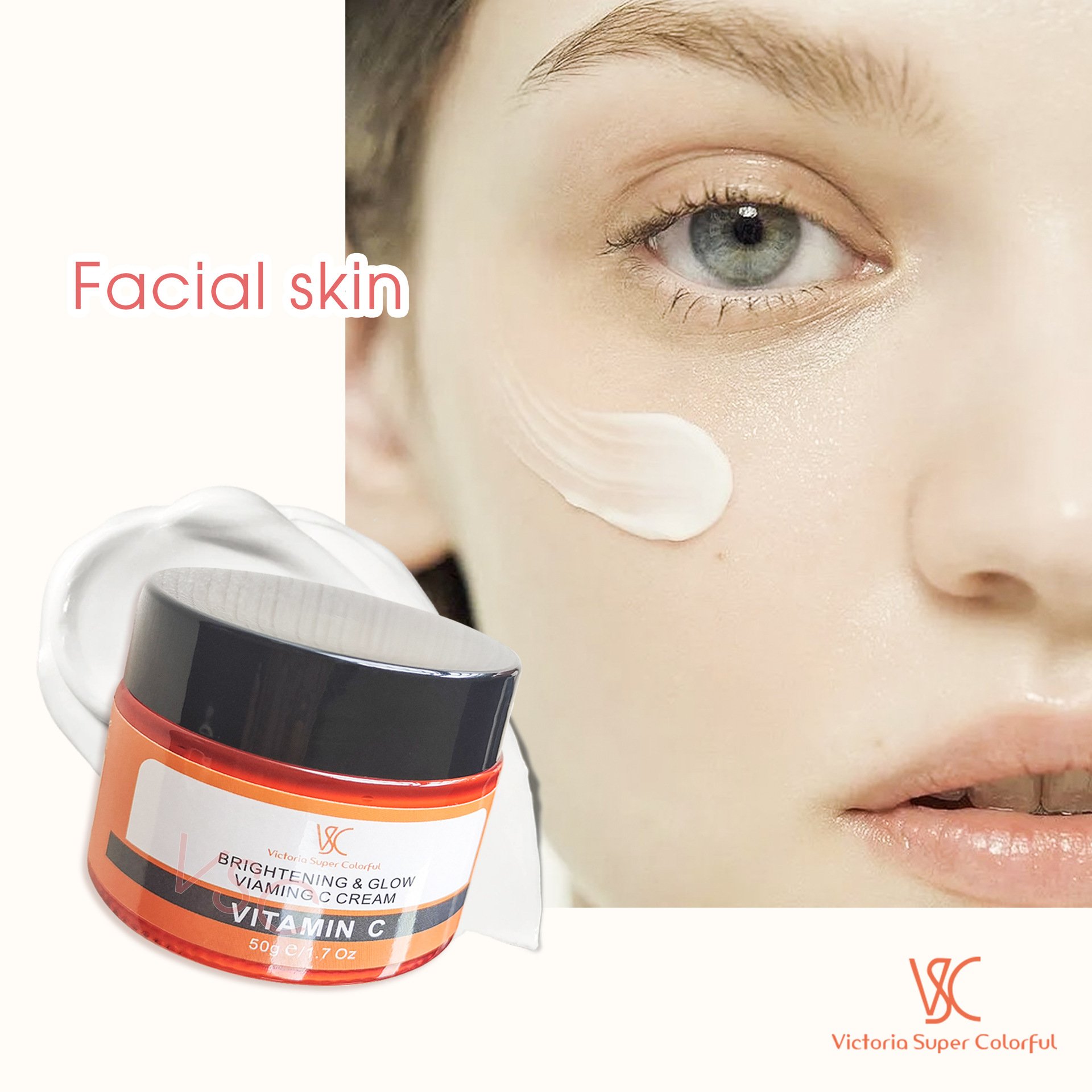 Vitamin C Moisturizer Facial Cream Anti Wrinkle Moisturizing Lotion Face Cream