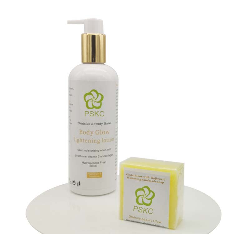 OEM Women's whole body skin care whitening set glutathione face cream body lotion body cream hand and feet cream and soap