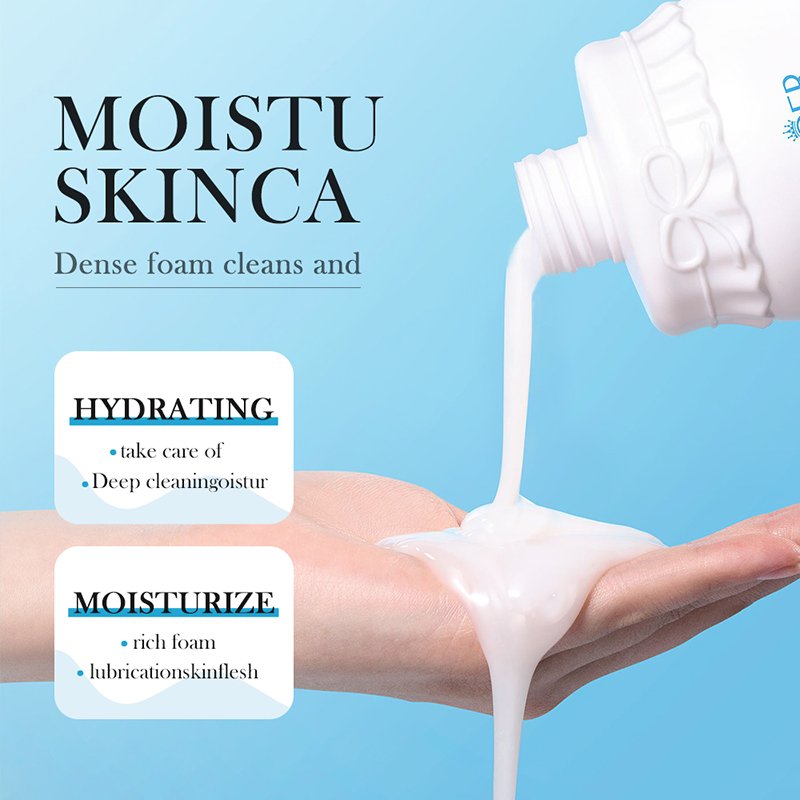 SADOER Goat Milk Skin Care Beauty Products Mask Brightening Whitening Hydrating Clean Body Wash Milk Face Cream And Hand Cream
