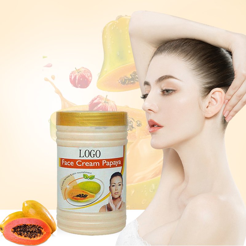 Private Label Custom Logo Organic Moisturizing Papaya Extract Skin Care Beauty Whitening Papaya Face Cream