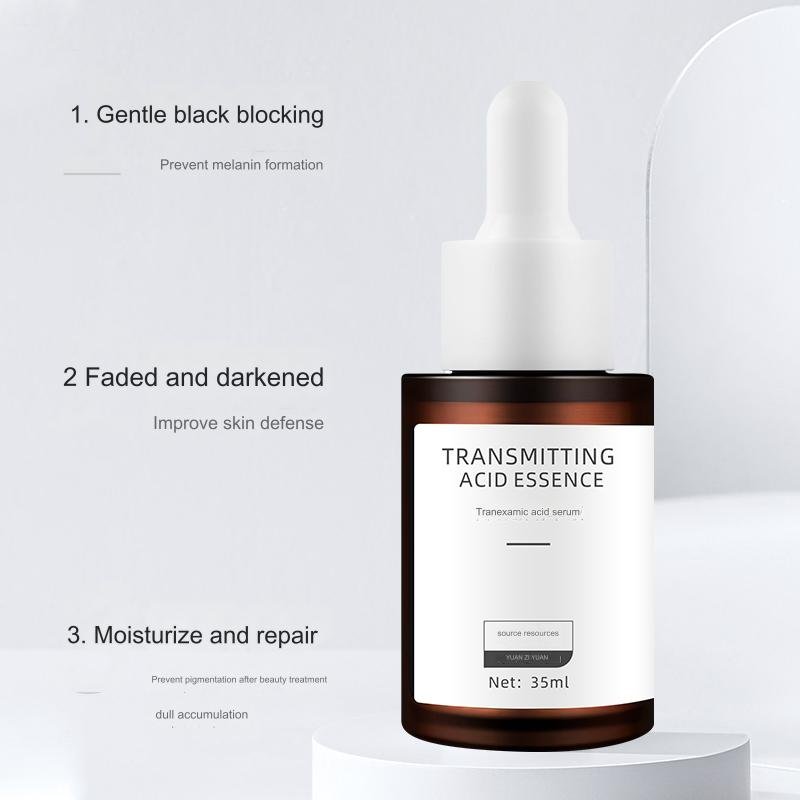 Private Label Organic Tranexamic Acid 3% Serum with Niacinamide for Face Neck Anti Melanin Dark Spot Corrector Whitening Serum
