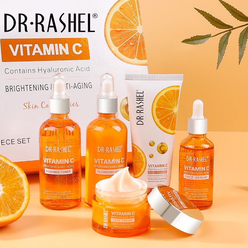 DR. RASHELVC facial care set facial cleanser essence moisturizing face cream