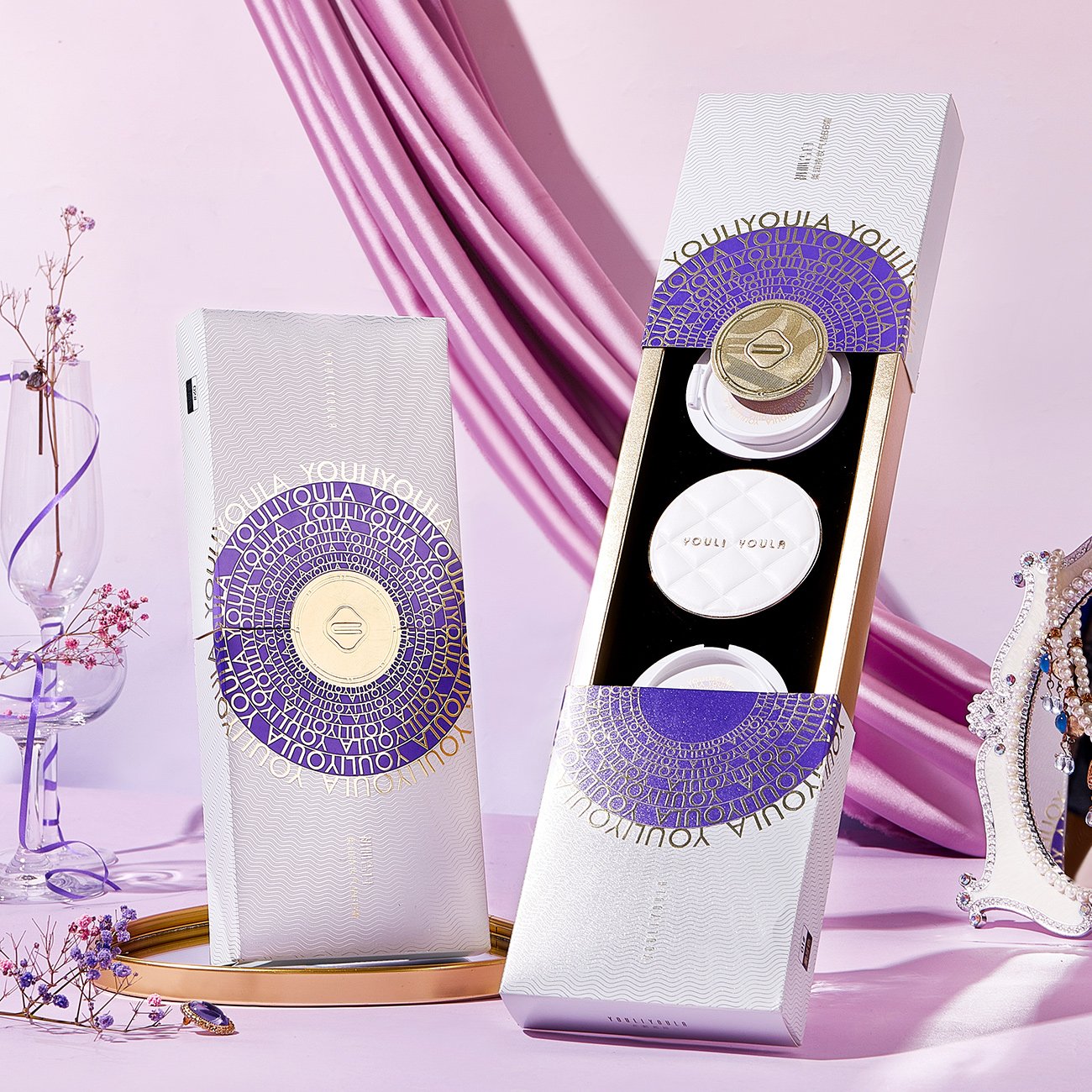 Hot sell BB Cream Makeup Holding concealer Moisturizing liquid foundation Powder Makeup Removing Air Cushion Pure Cream